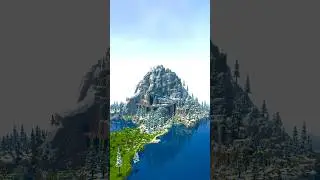 How to build an easy mountain in Minecraft