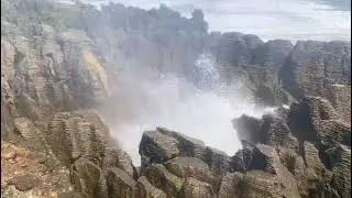Rock Blowholes #ytshorts #trending #viral #nature #naturephotography