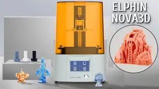 ОБЗОР 3D ПРИНТЕРА   Elphin от Nova3D