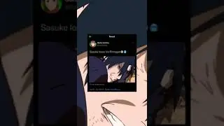 Sasuke loses his Rinnegan😨🥶