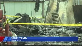 Fire destroys home in northern Posey County