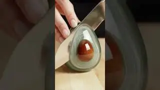 Cutting Glass Avocado 🥑 | Glass Fruit ASMR #shorts #ai #satisfyingvideo #aiasmr #asmrsounds