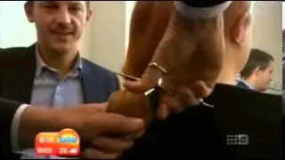 Tamis Charlton Cutting Off Her 138cm Long Hair For Charity Clip 2