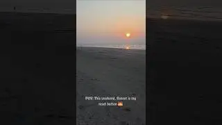 Fully Sunset-Charged for the next week 🌅#sunset #sunsetphotography #beach #weekend #boost