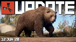 New Animal Art, Bandit Heli Vendor | Rust update 12th June 2020