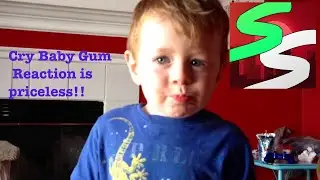 2 YEAR OLD TRIES CRY BABY SOUR GUM FOR THE FIRST TIME | HILARIOUS REACTION