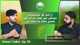 Climate Change & Pakistan's Agriculture: Insights from WeatherWalay's Junaid Yamin | Podcast Ep. 2