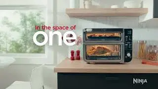 Ninja Ovens | Get to Know the Ninja&reg; 12-in-1 Double Oven with FlexDoor&trade;