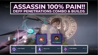 Dragon Raja SEA - ASSASSIN DEFF PENETRATIONS COMBO & BUILDS | LVL.100 DEEP TALENT 100% PAIN!!!