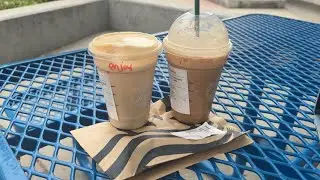 NEW STARBUCKS FALL MENU TASTE TEST