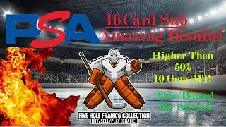 16 CARD PSA SUB REVEAL!!!!! AMAZING RESULTS!!!!
