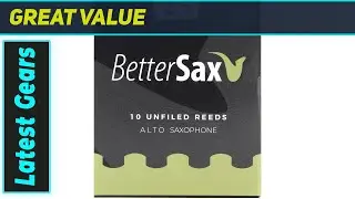 BetterSax Premium Alto Reeds: Superior Organic Cane for Saxophone
