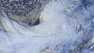Secuencia sat&eacute;lite cicl&oacute;n Alex, 18:25h, 1 octubre de 2020