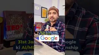 FREE Google AI-ML Internship 2026! 🚀 Get Govt Certified (Cohort 15) 🤑