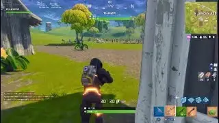 INFINITY GAUNTLET playing as Thanos in Fortnite BR