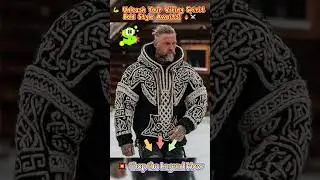 Viking Warrior Attire 🛡️: Dressing for Strength, Courage, and Honor ⚡