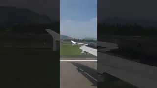 Airplane landing in Vietnam, Cam Ranh #travel  #beautiful  #street  #vietnam  #camranh  #airplane