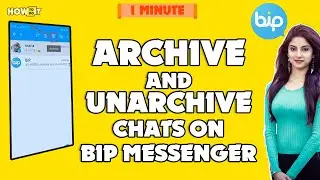 How to Archive and Unarchive Chats on BiP Messenger 2024 [Organize Your Conversations]