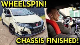 Boosting Our Wrecked Honda Civic Type R FK2 | Ep. 8