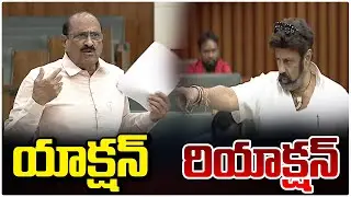 MLA Balayya Assembly Speech || Action - Reaction || Red Tv