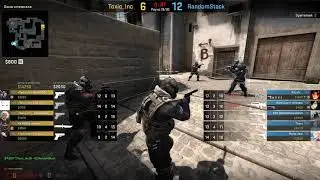 Toxic Inc vs RandomStack (0:2) 1/8 HomeCup 2020