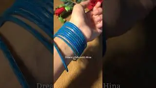 Old bangles ko new design kaise bnae / 😱 #shorts #handmade #bangles #viral #craft  #diy