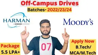 off campus jobs for 2023 | off campus placement for 2022 | 2023 | 2024
