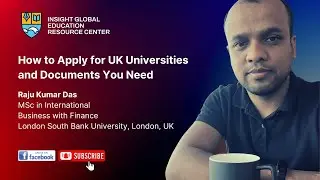 How to Apply for UK Universities and Documents You Need | HSA Webinar by IGERC