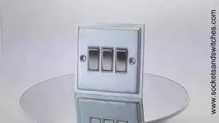 Elegance Satin Chrome Sockets and Switches