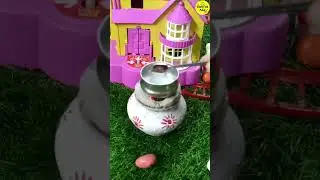 Miniature Chocolate Tea Recipe | Chocolate Chai | Miniature Cooking | Chotto Food Mahal
