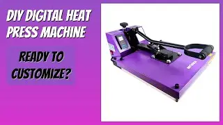 REVIEW (2026): DIY Digital Heat Press Machine. Features