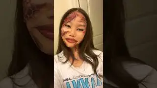 #halloween make up transformation #foryou