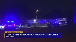 2 arrested after man shot at Madison apartment complex