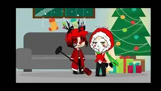 Feliz navidad alastor #charlastor #hazbinhotel 