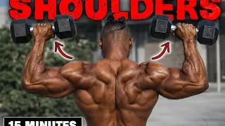 This 15-minute Shoulder Workout Will Give You 3D Capped Delts Faster Than You Think 🔥🔥