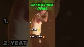 Who had the best crowd at beach please?