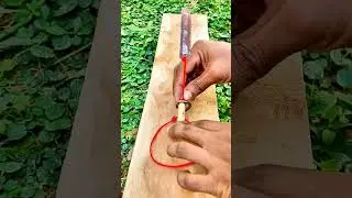 Wow...Ingenious Trap Mechanism Built from a Saw Blade Bow and Rope Loops! #hack