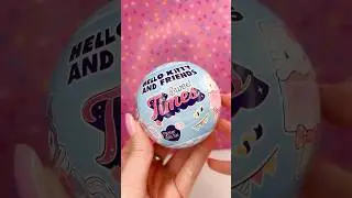 Hello Kitty and Friends Sweet Times Unboxing 🍰🎀 #asmrunboxing #sanrio #badtzmaru