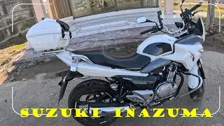 my new bike suzuki inazuma Now we will explore the whole of Pakistan on this Suzuki inazuma 250cc 😊