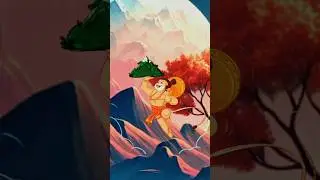 JAY Hanuman Jab Govardhan Parvat kolejarahe the Shri Ram Ke Liye#1million#viral #shortvideo #hanuman