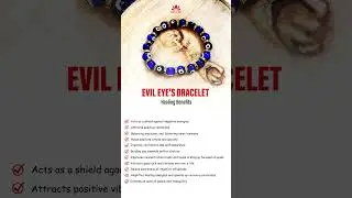 Remove Negativity From Life with Evil Eye's Bracelet,  #crystals #evileye #evil