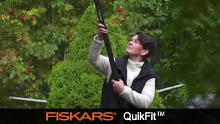 Щетка для очистки жёлоба Fiskars QuikFit 135542