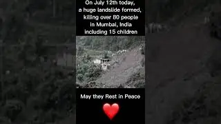 RIP The victims of Mumbai landslide 23 years ago #memorial #rip #naturaldisaster #india #tragedy