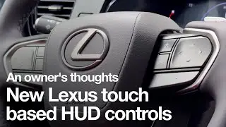 Мнение владельца о сенсорной панели рулевого управления Lexus!