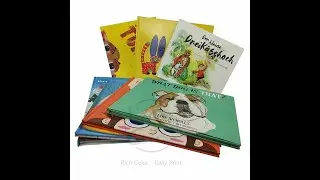 Hardcover Children's Book printing service at affordable price. - Rich Color Printing