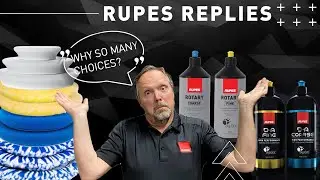 Different Pads and Compounds for Different Tools? [RUPES Replies Episode 024]