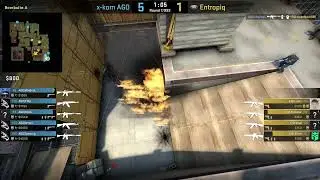 Grashog Vertigo Ramp Sandbags Molotov (CS:GO Tricks)