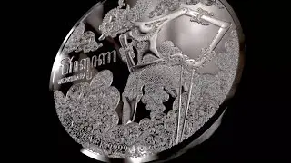 Pandawa Lima Werkudara Silver Coin - Royal Madjapahit Mint