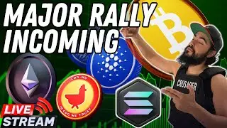 BITCOIN BLAST OFF!! Crypto Markets will Explode! ETH, QNT, ICP, Doge, PEPE, VET, COQ INU, ADA
