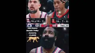 NBA Games Results Today Jan,17,2026  NBA Games